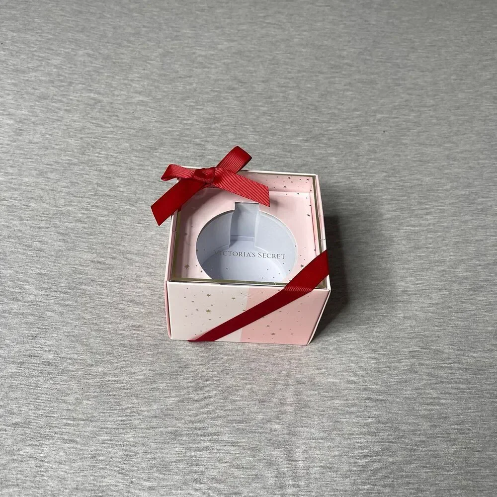 Victoria’s Secret Ornament Ribbon Storage Empty Gift Box